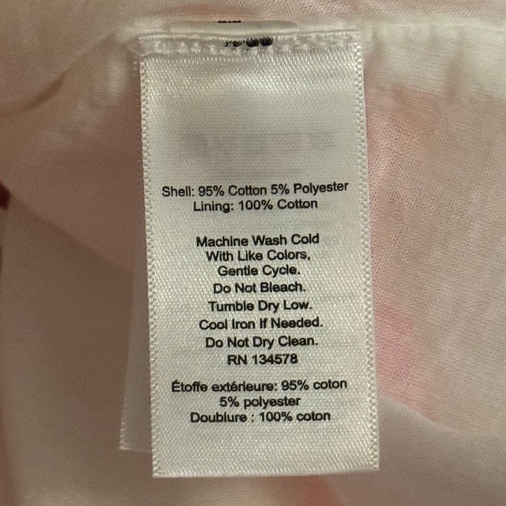 Vineyard Vines Neon Striped Sleeveless Ruffle Mini Dress Size 12 - Picture 10 of 11